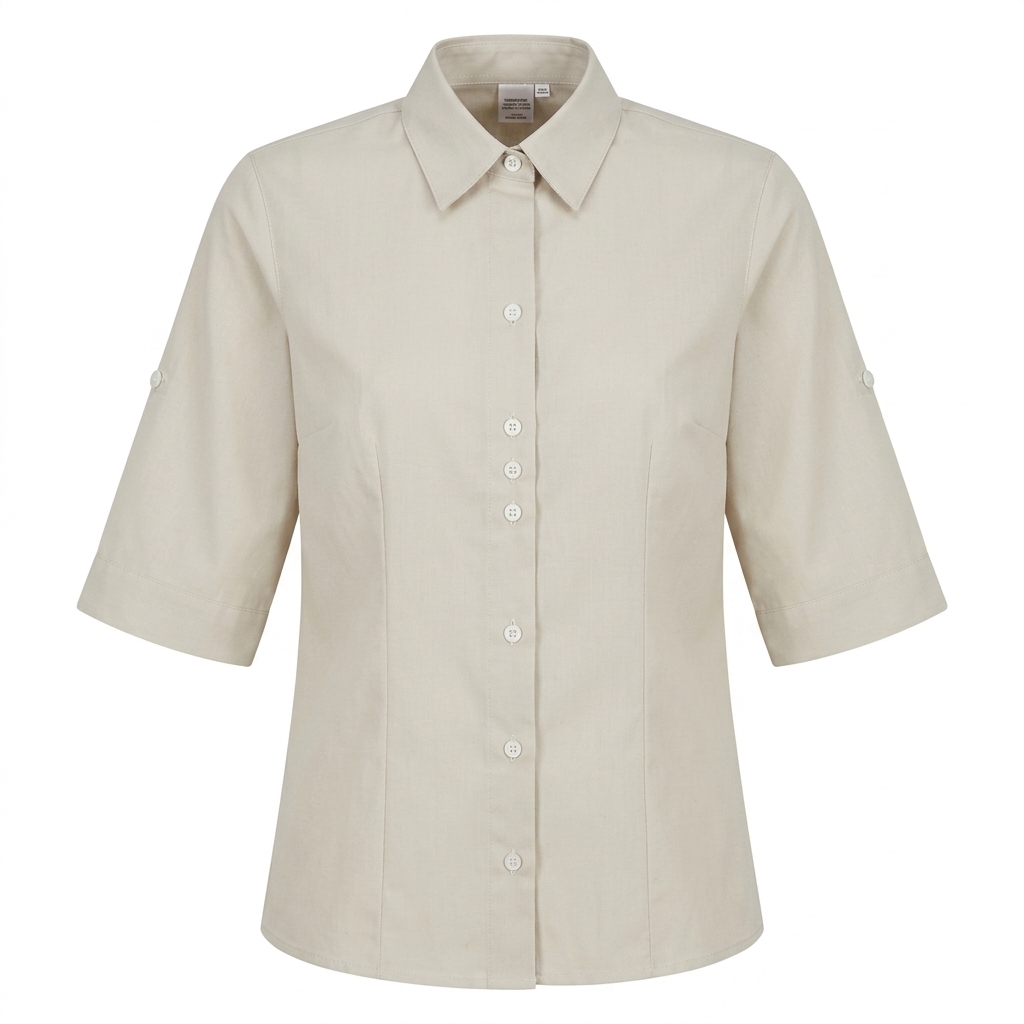 Blusa oxford 3/4 - dotación industrial Tezzarol