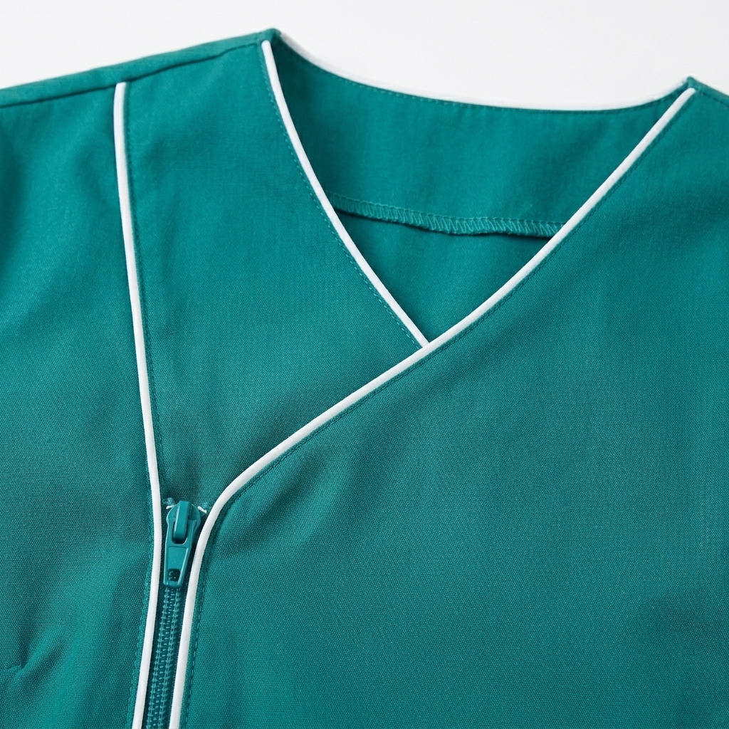 Blusa antifluido cruzado dama - dotación industrial Tezzarol